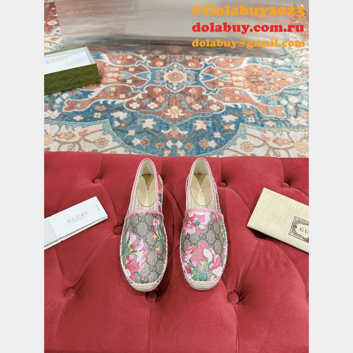 high quality G*u*i cheap espadrille
