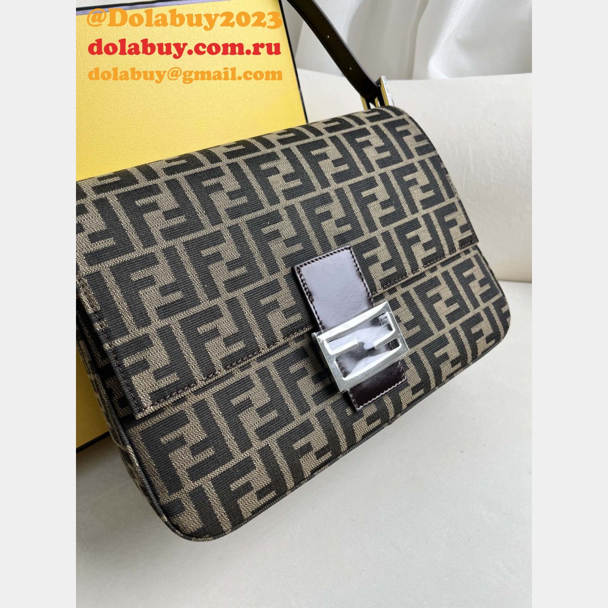 luxury F**di vintage tote fashion women bag