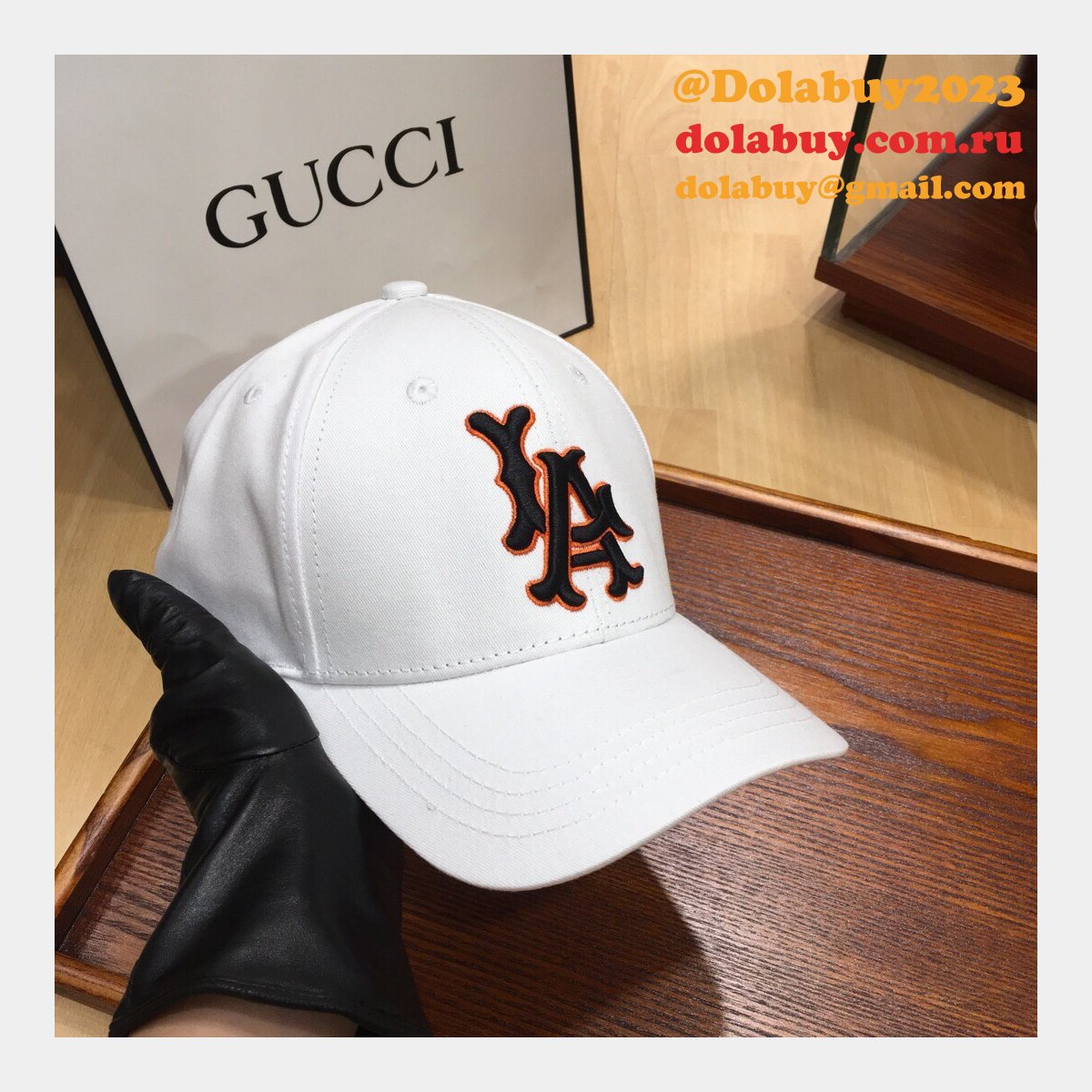 knockoff G*u*i new baseball cap