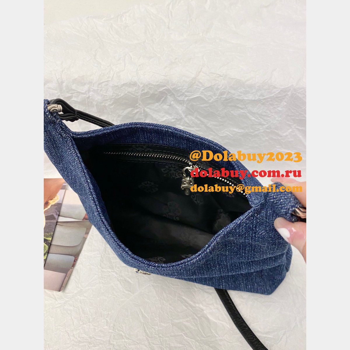 designer Ch*0me He**ts replica cheap viv silver hardware bags