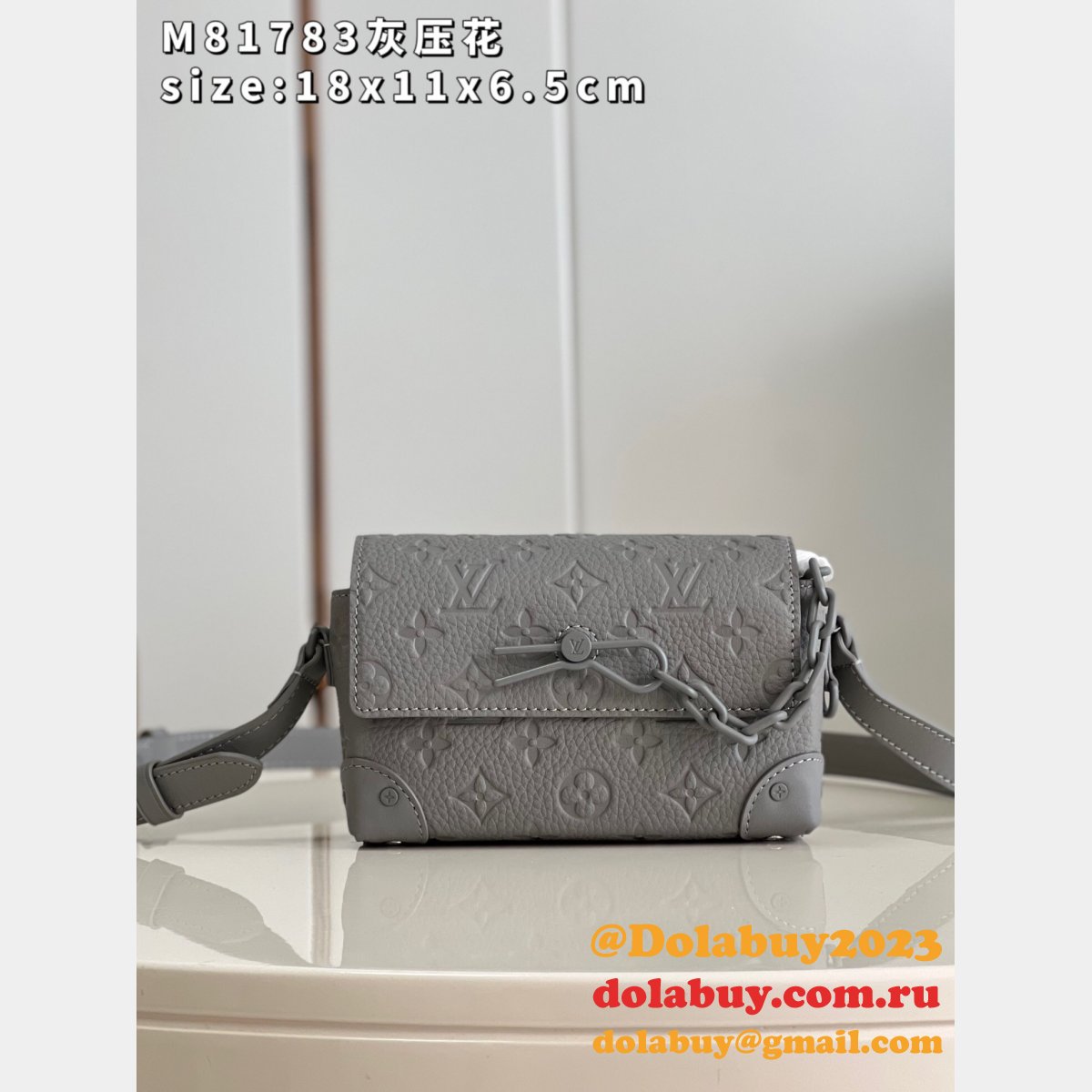 Louis Vuitton M81783 Steamer Wearable Wallet Monogram Eclipse Luxury