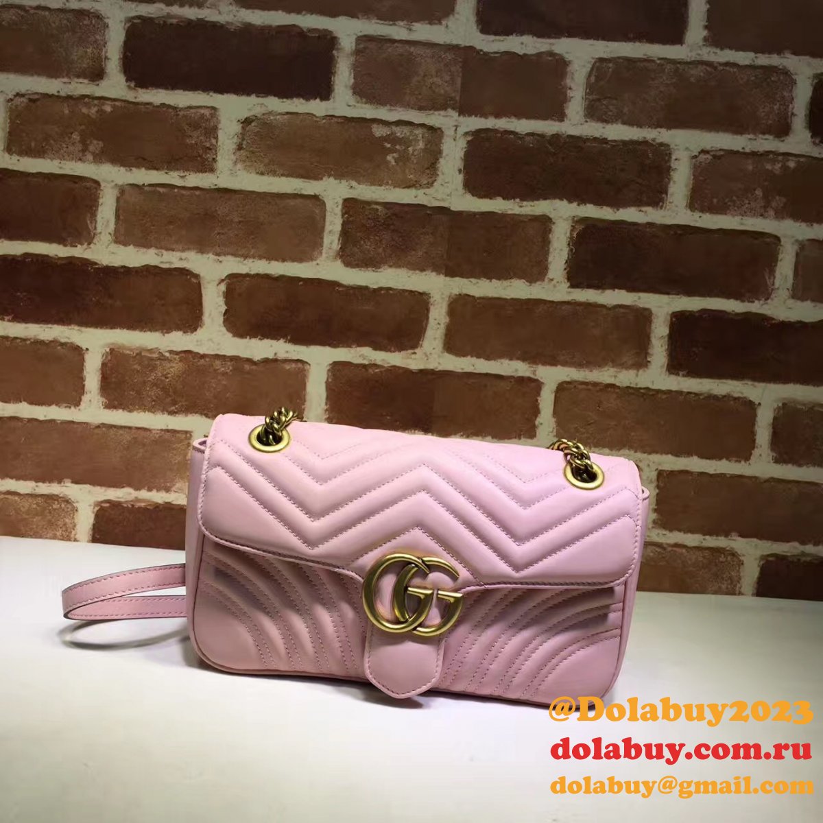 G*u*i gg marmont replica 443497 ladies shoulder bag