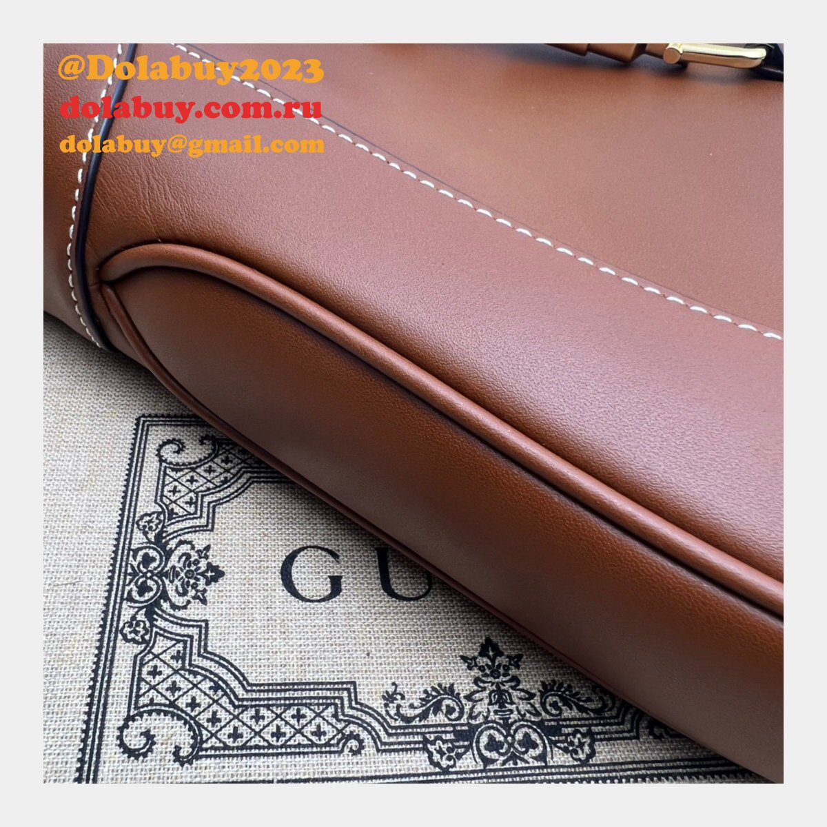 are there fake designer G*u*i 636709 jackie 1961 half hobo bag