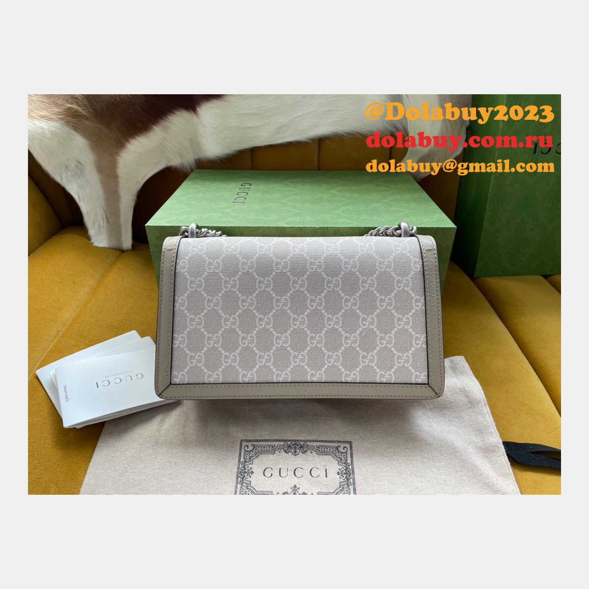 replica G*u*i #499623 dionysus designer velvet shoulder bag