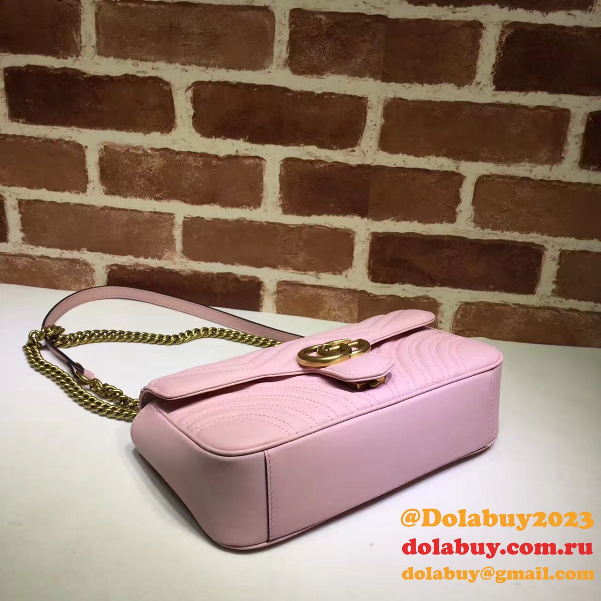 G*u*i gg marmont replica 443497 ladies shoulder bag