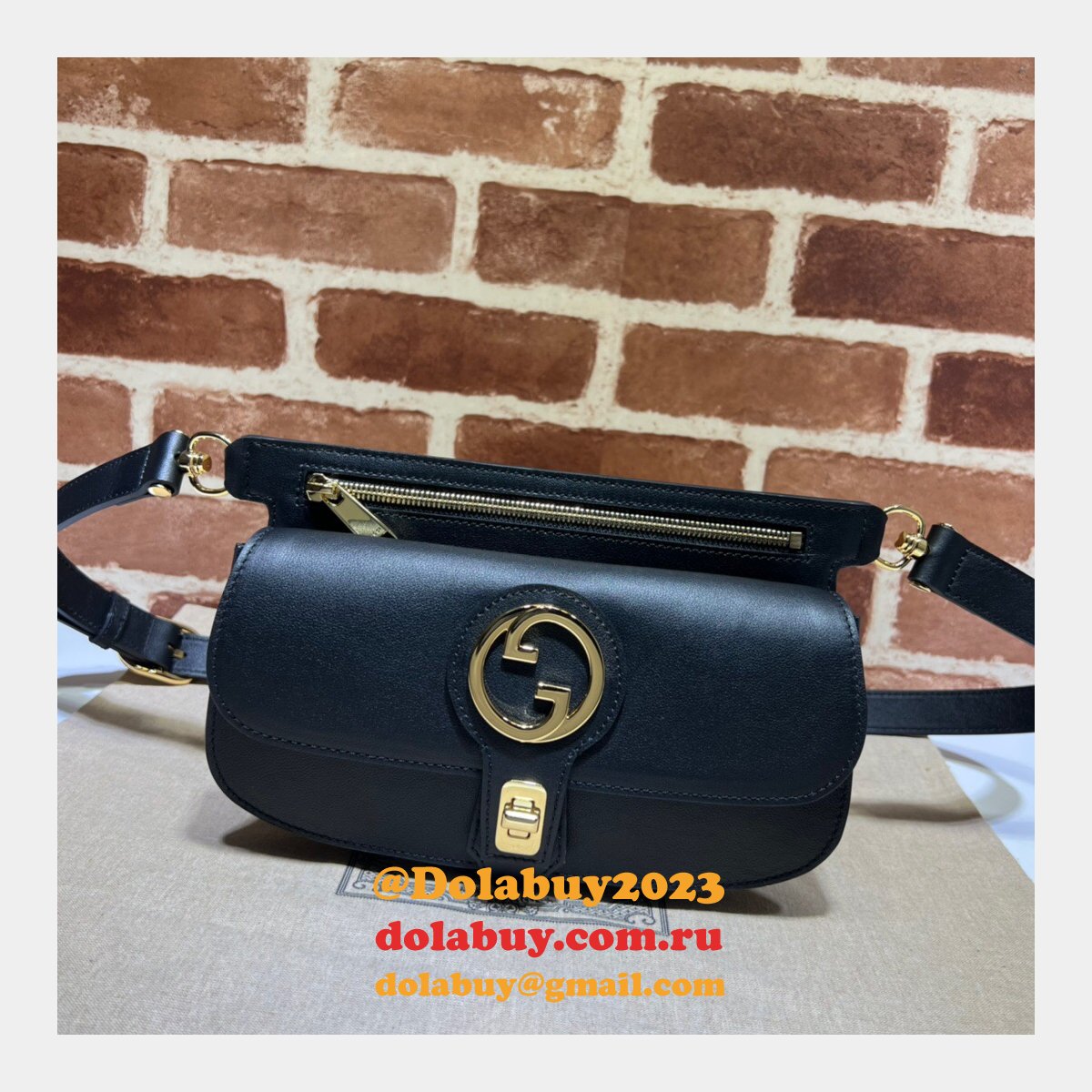 G*u*i 1:1 replica blondie belt crossbody 718154 cheap bag