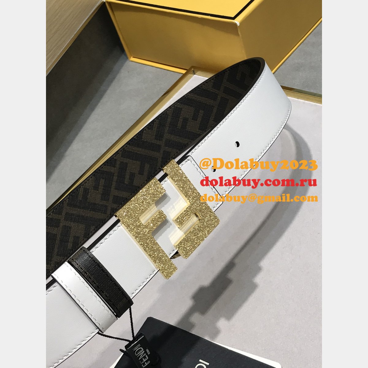 best designer F**di belt 35mm top quality
