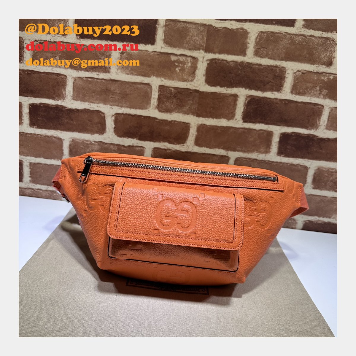 G*u*i 7 star g jumbo belt 645093 replica bag