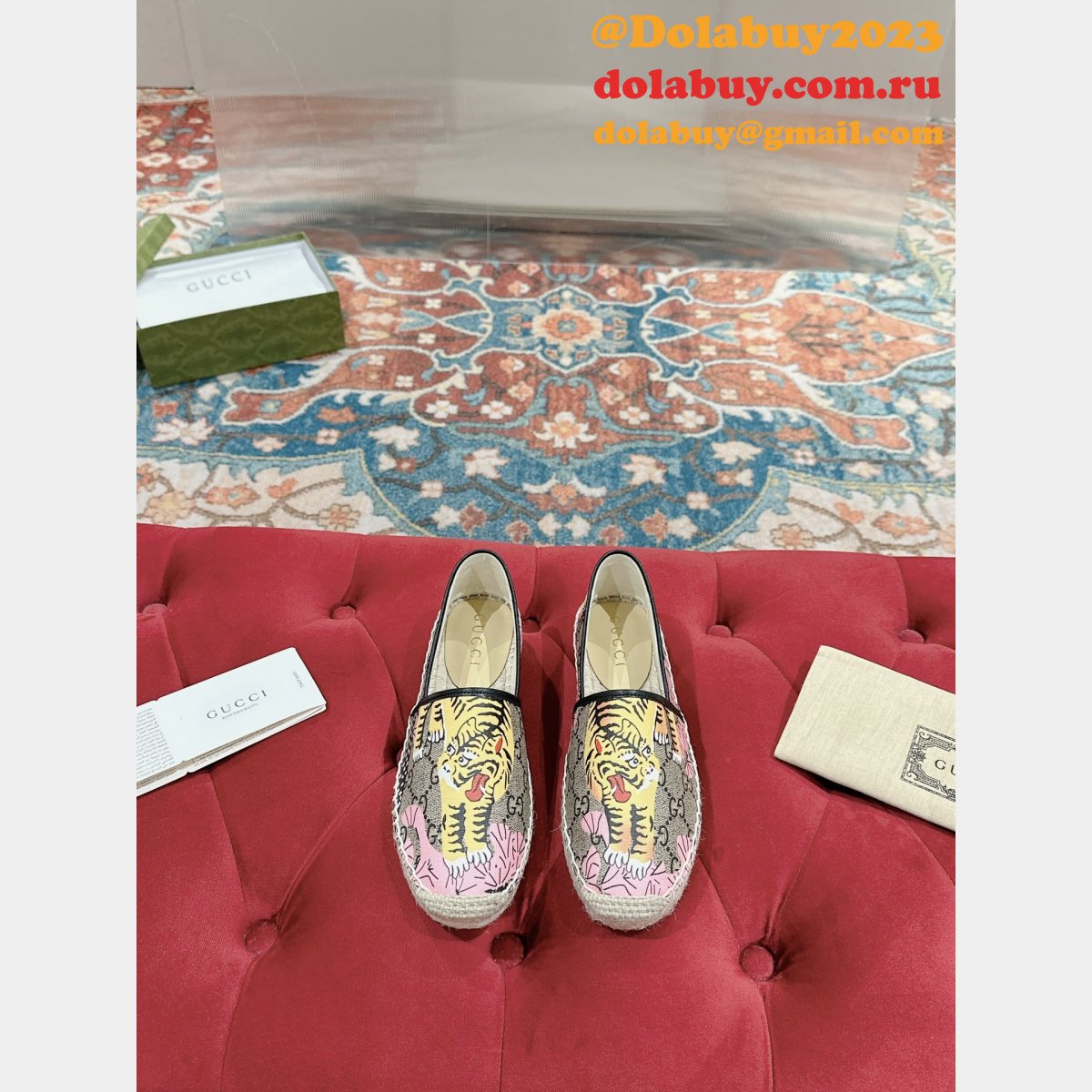 high quality G*u*i cheap espadrille