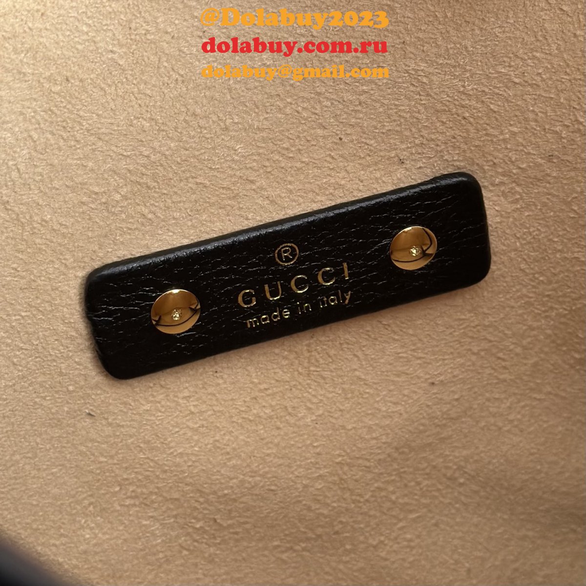 duplicate 837467 G*u*i softbit small shoulder aaa+ black bag