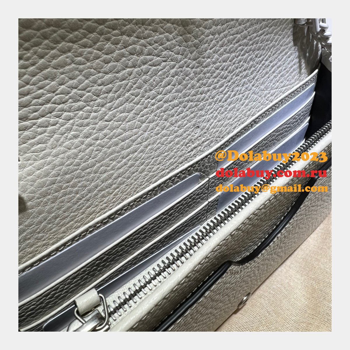 top luxury gg G*u*i replicas 497985 marmont leather mini chain wallets bag