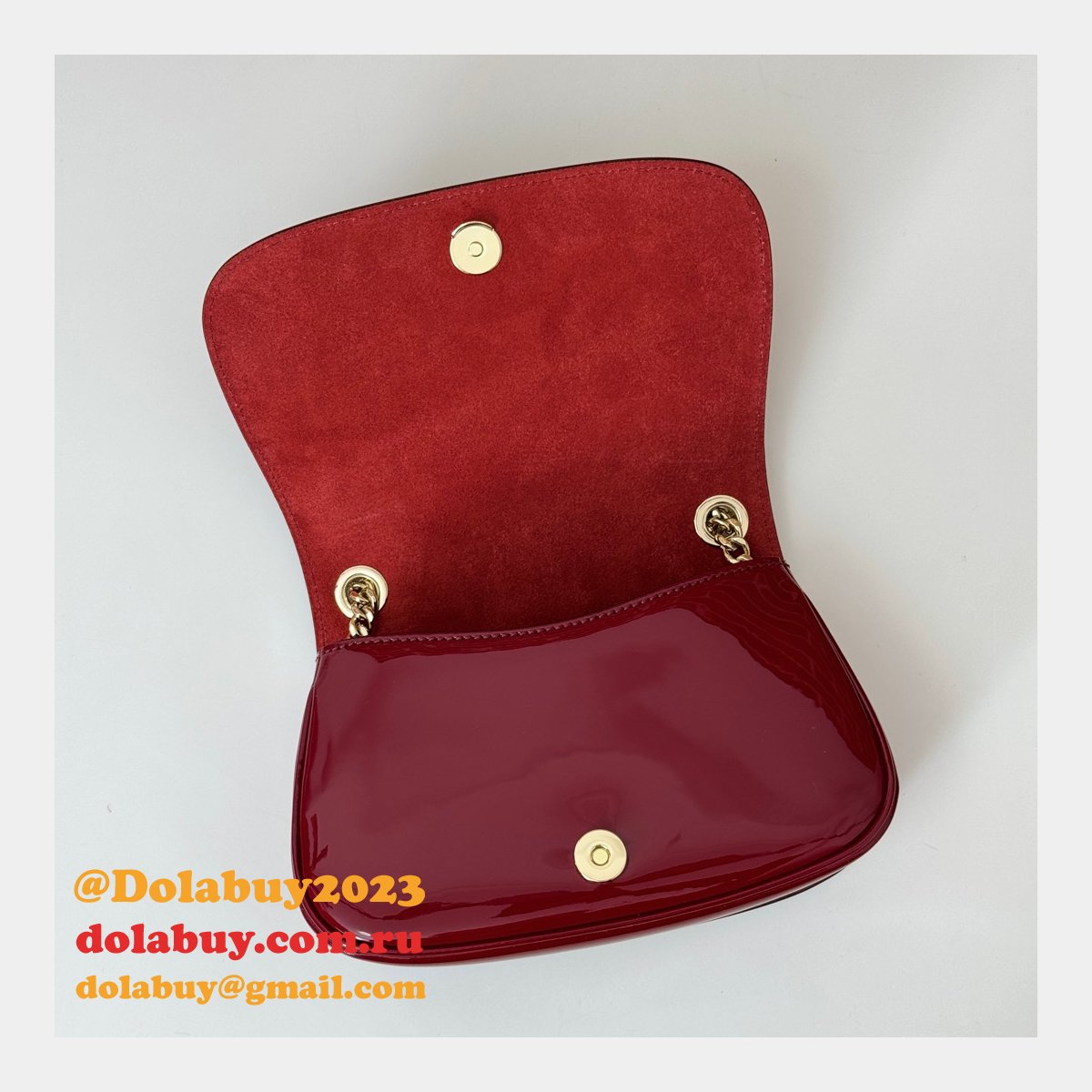 luxury G*u*i blondie 815711/815715/815719 shoulder black/red duplicate bag