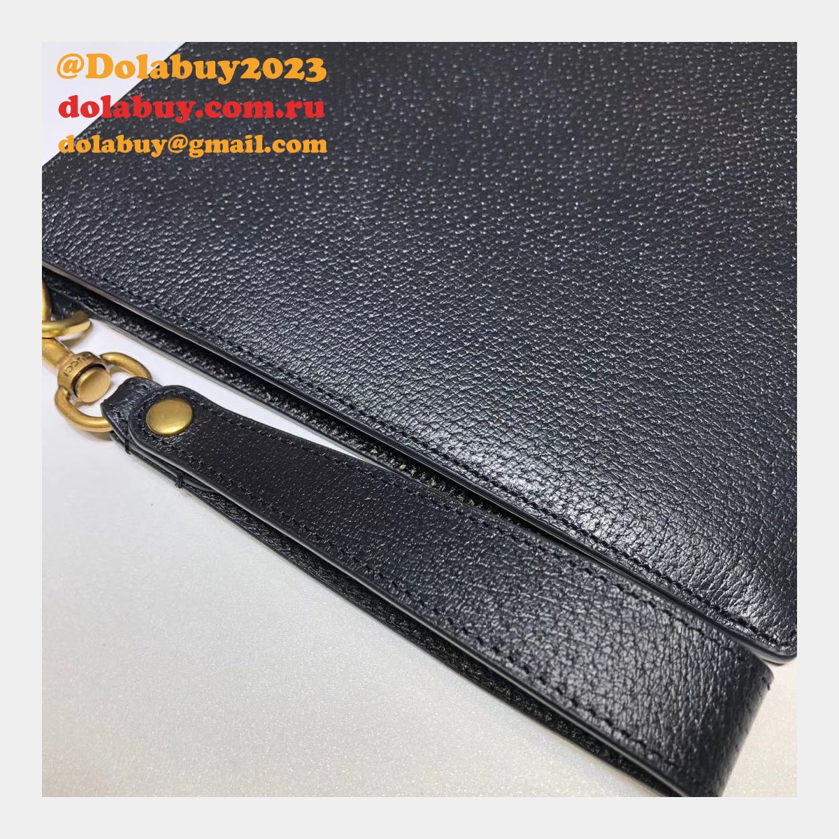 best G*u*i gg marmont leather pouch 475317 black clutches