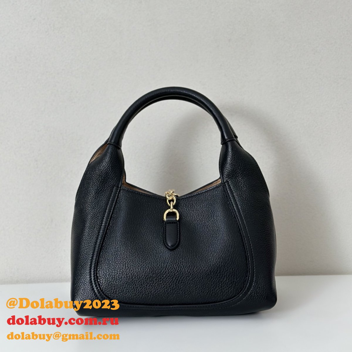 duplicate 837467 G*u*i softbit small shoulder aaa+ black bag