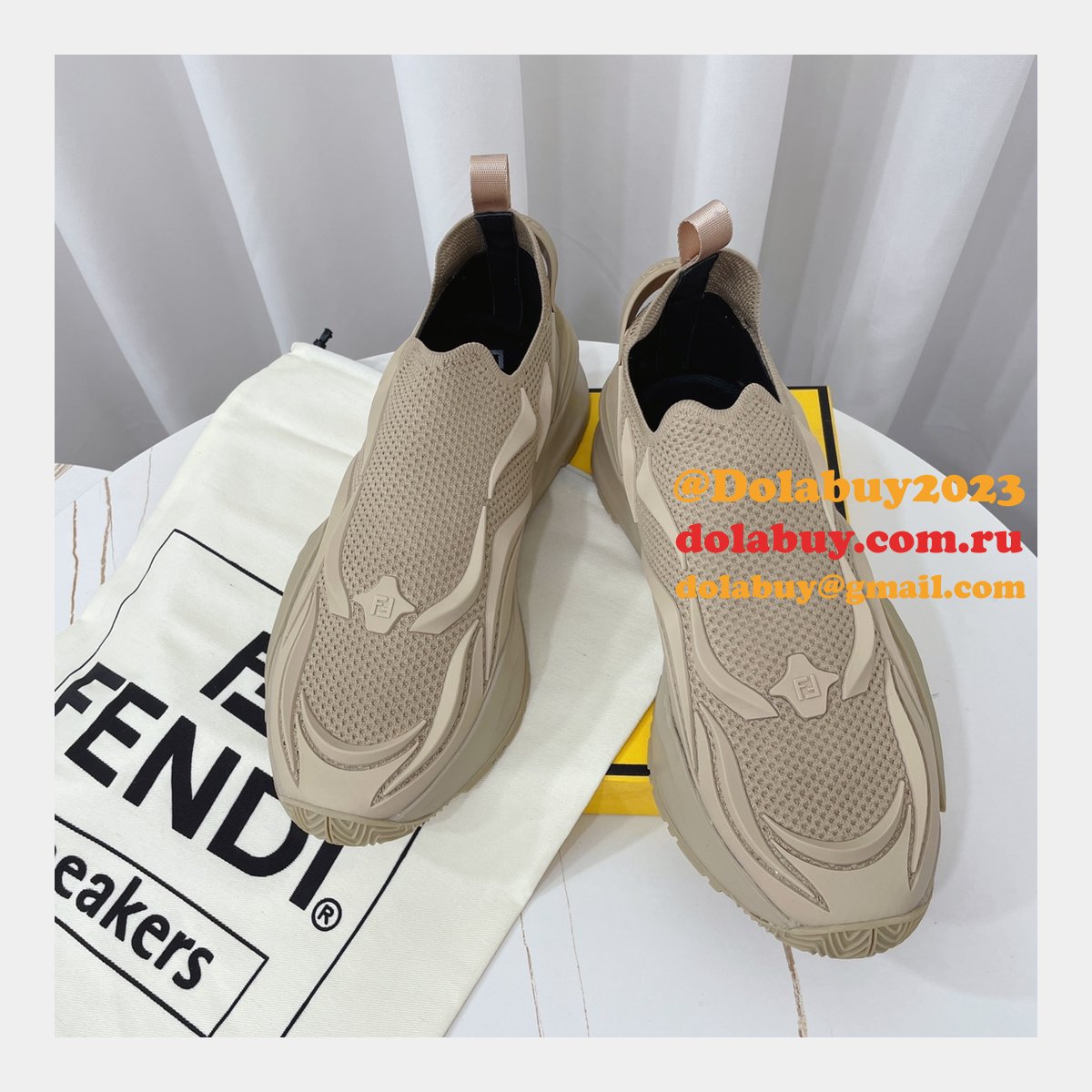 is a replica flow F**di of a shoe fake tpu