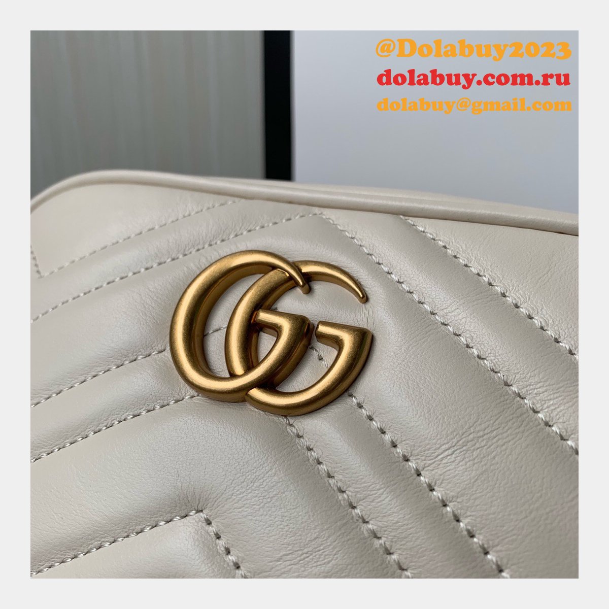 G*u*i replica gg marmont matelassé mini 448065 bag