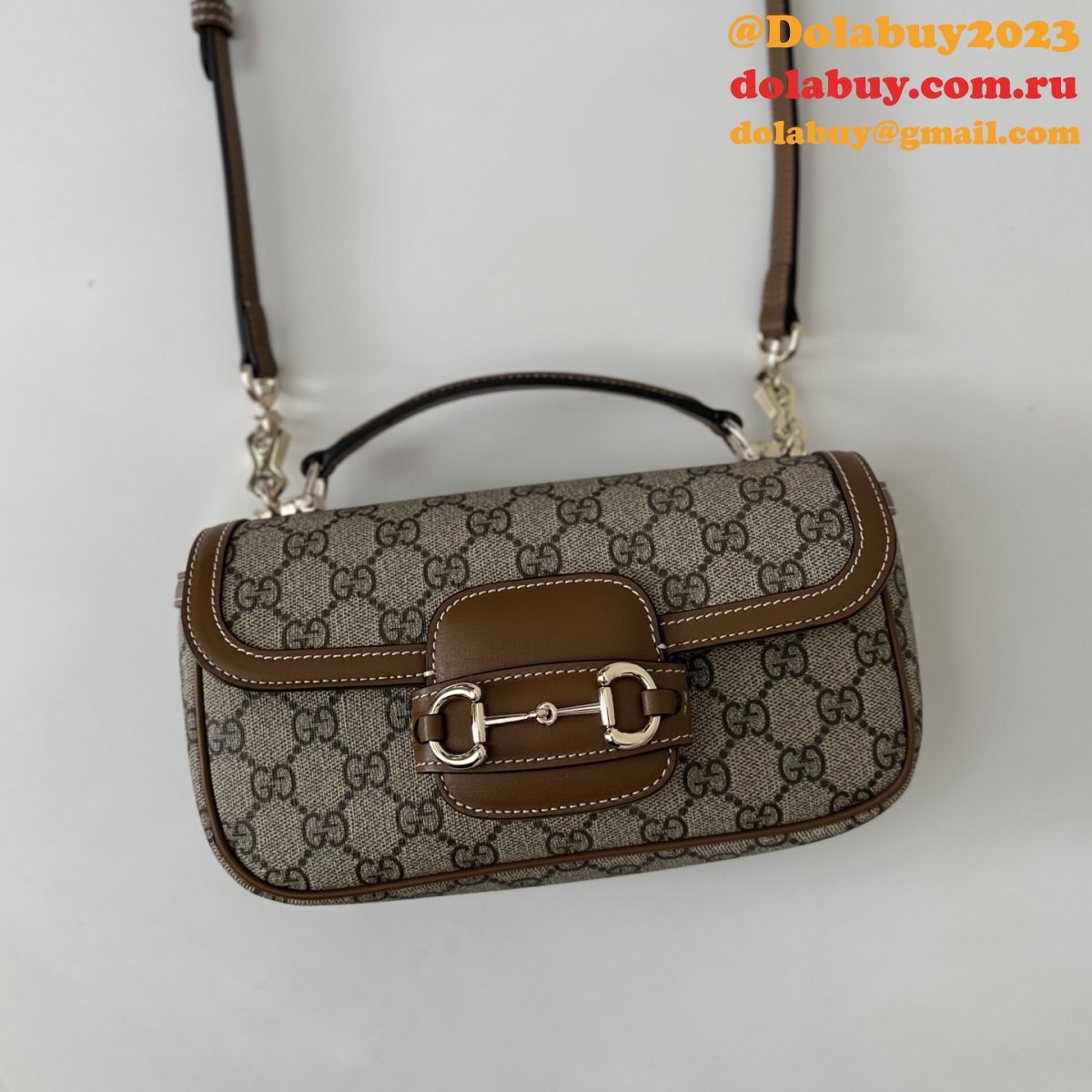 designer G*u*i horsebit 1955 soft small top handle shoulder 815206 bag