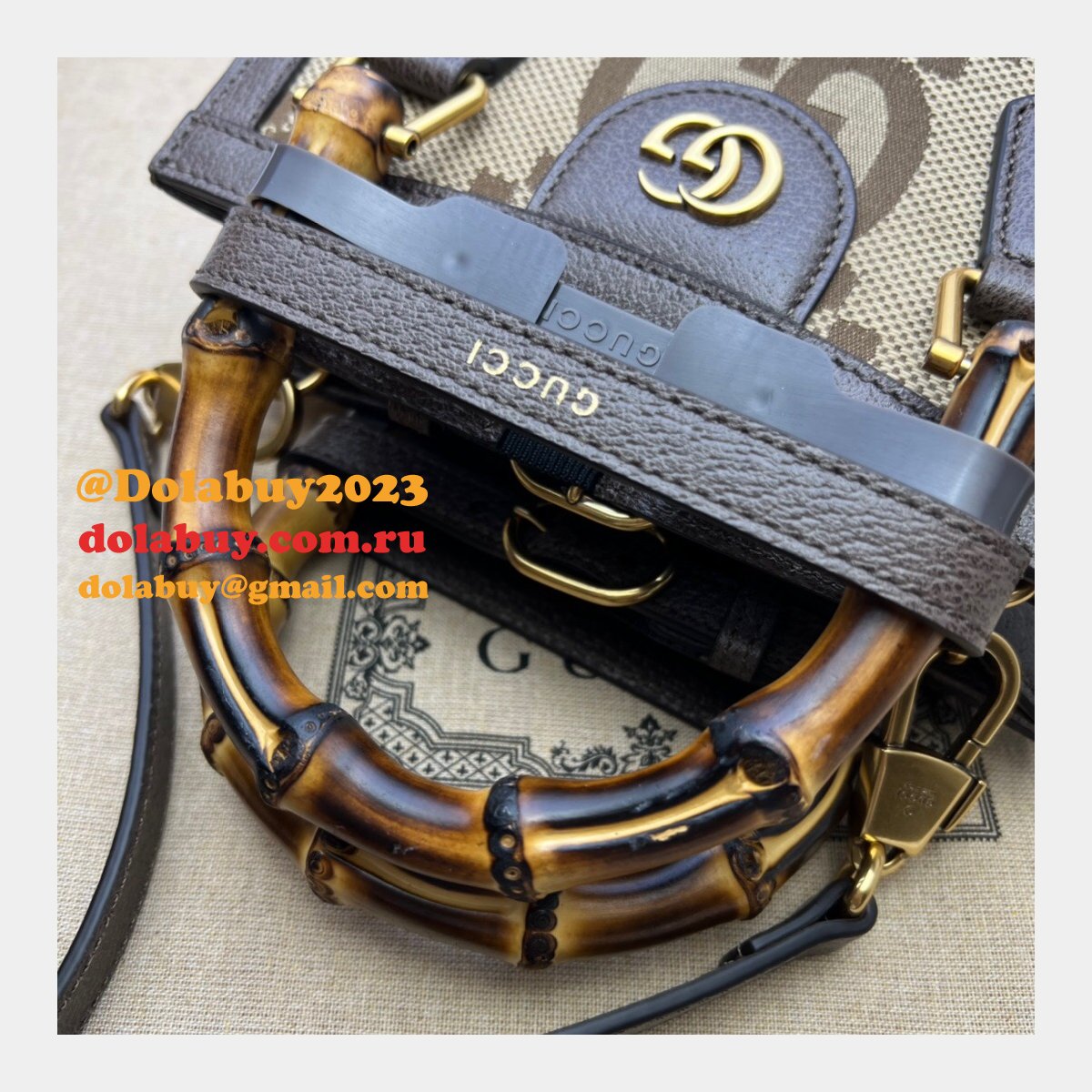 best high quality G*u*i 655661 fake diana tote handbags