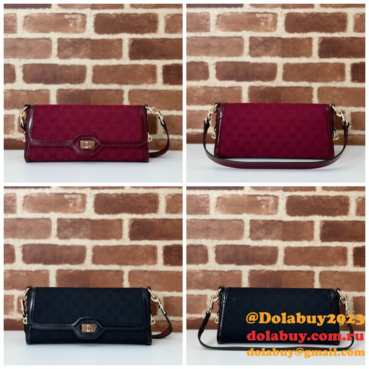 G*u*i replica luce small shoulder 788061 designer bag
