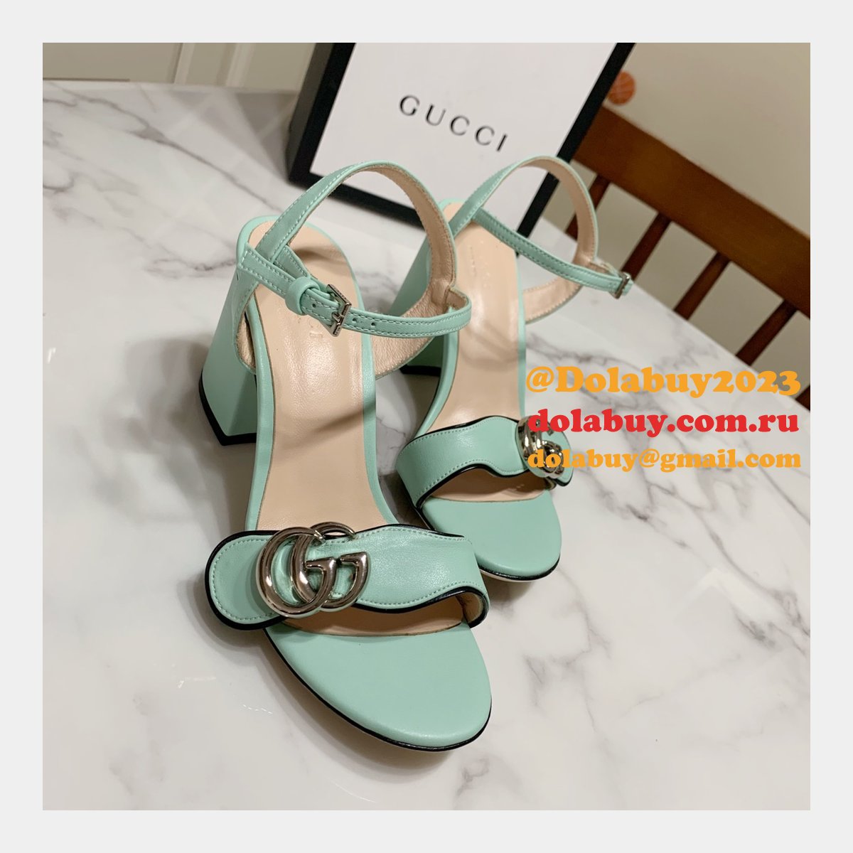 one word G*u*i sandals perfect summer slippers shoes