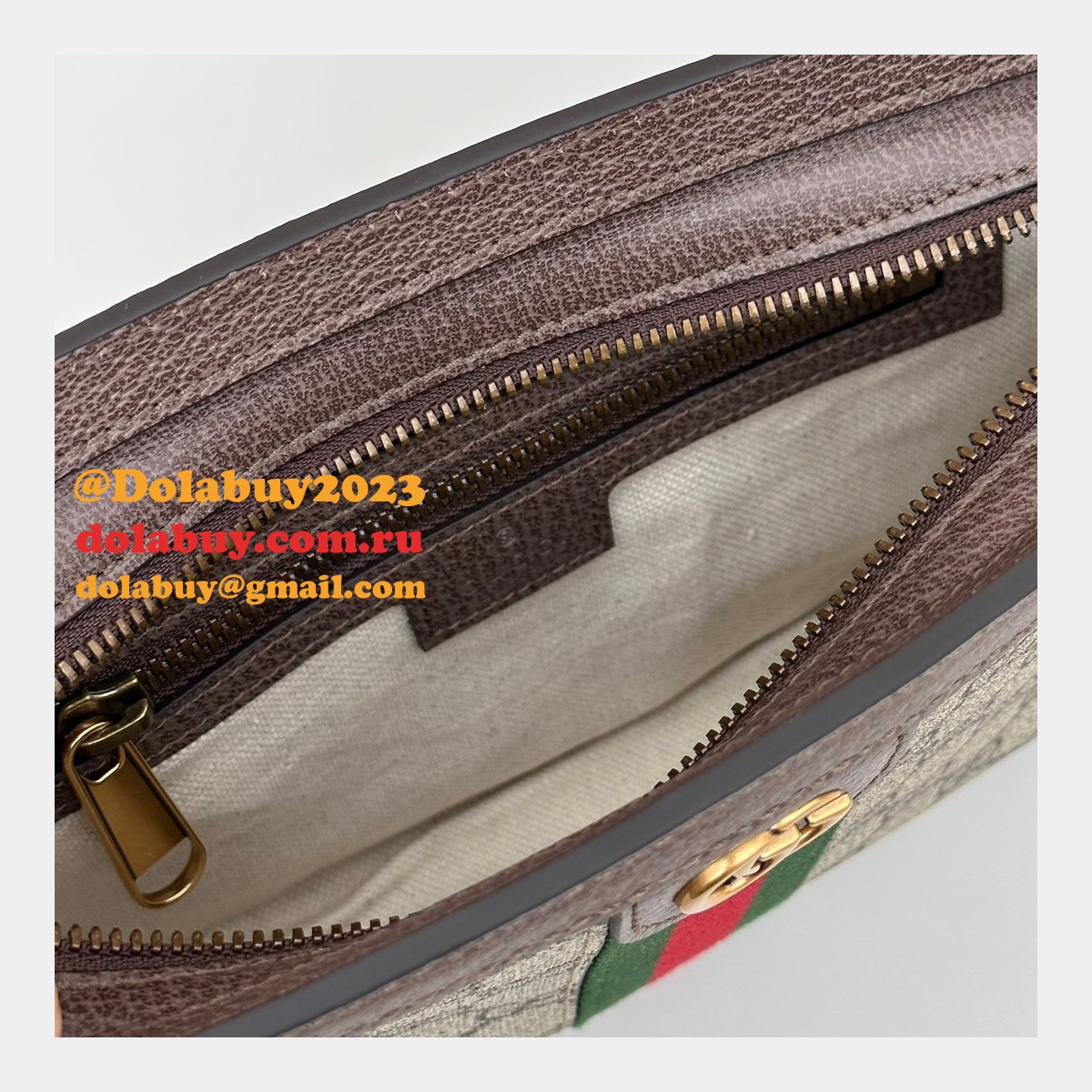 G*u*i replica ophidia super leathergoods for men 795467 bag