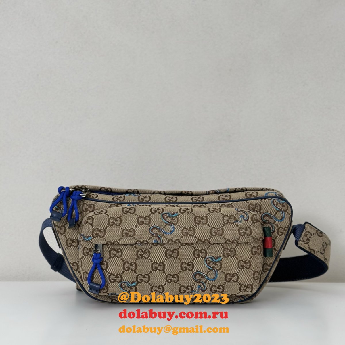 G*u*i gg canvas large slingbag 802096 top quality bag