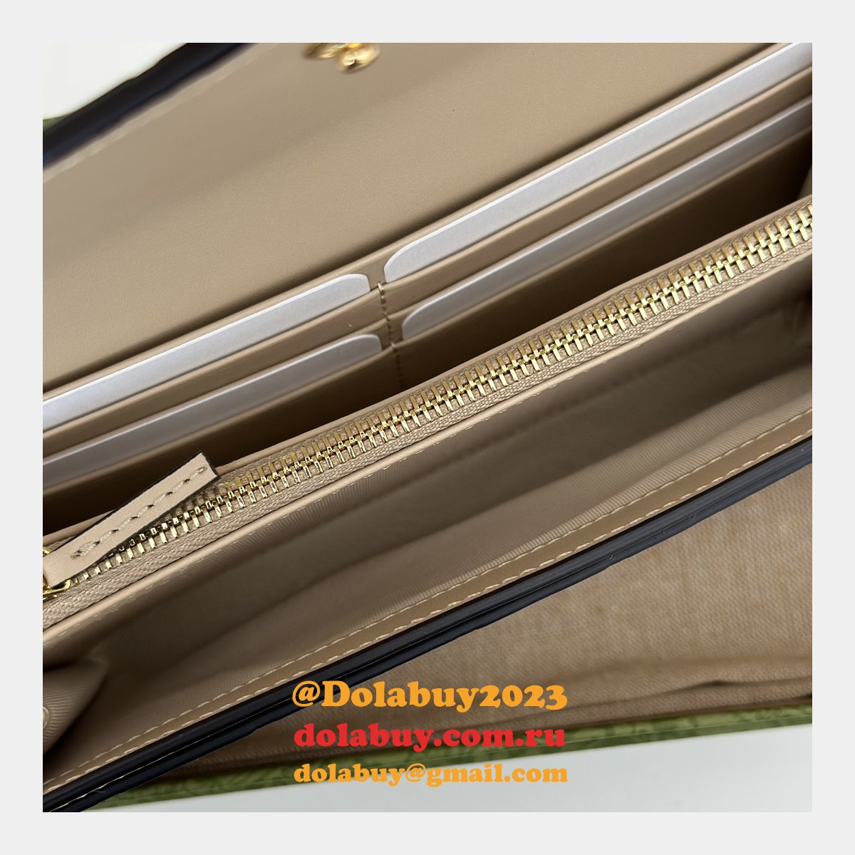perfect best G*u*i replica 1:1 mirror 772791 gg continental wallet