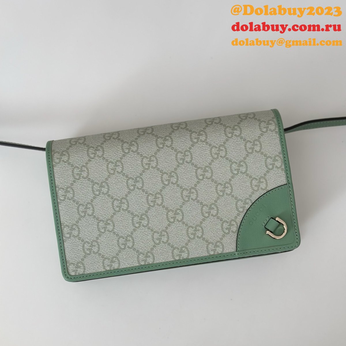 G*u*i designer gg emblem zip around wallet 819122