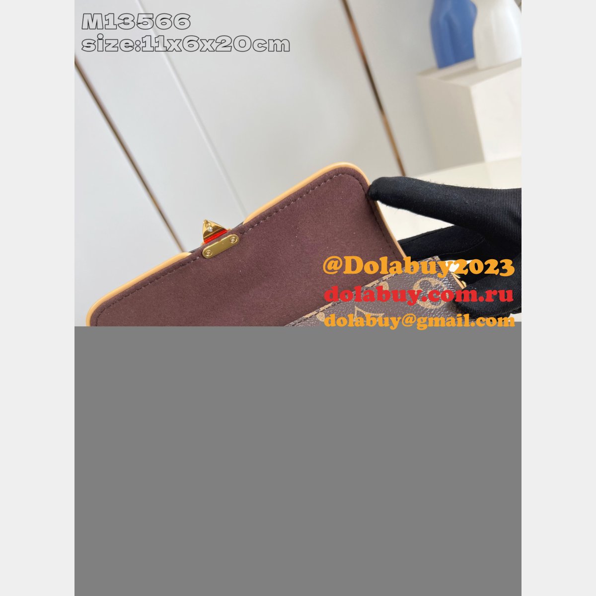 Louis Vuitton Pochette Camille M13566 Luxury Monogram Canvas Brown