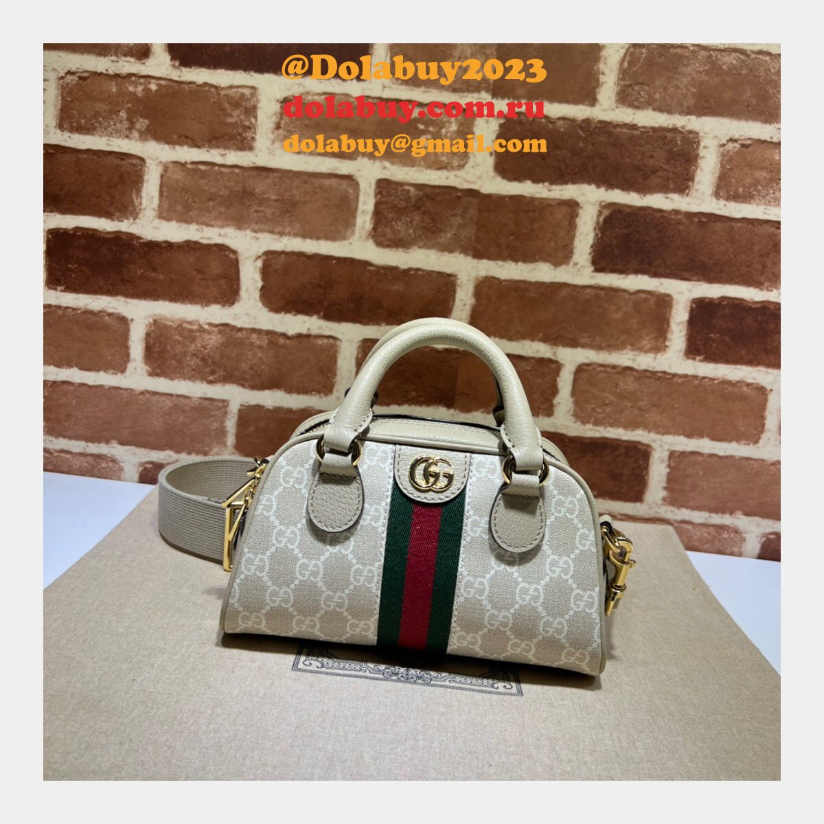 G*u*i designer ophidia 724606 gg top handle replica bag