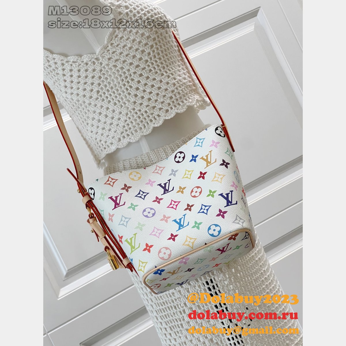 Louis Vuitton M13089 LV x TM All In BB Other Monogram Canvas Women Bag