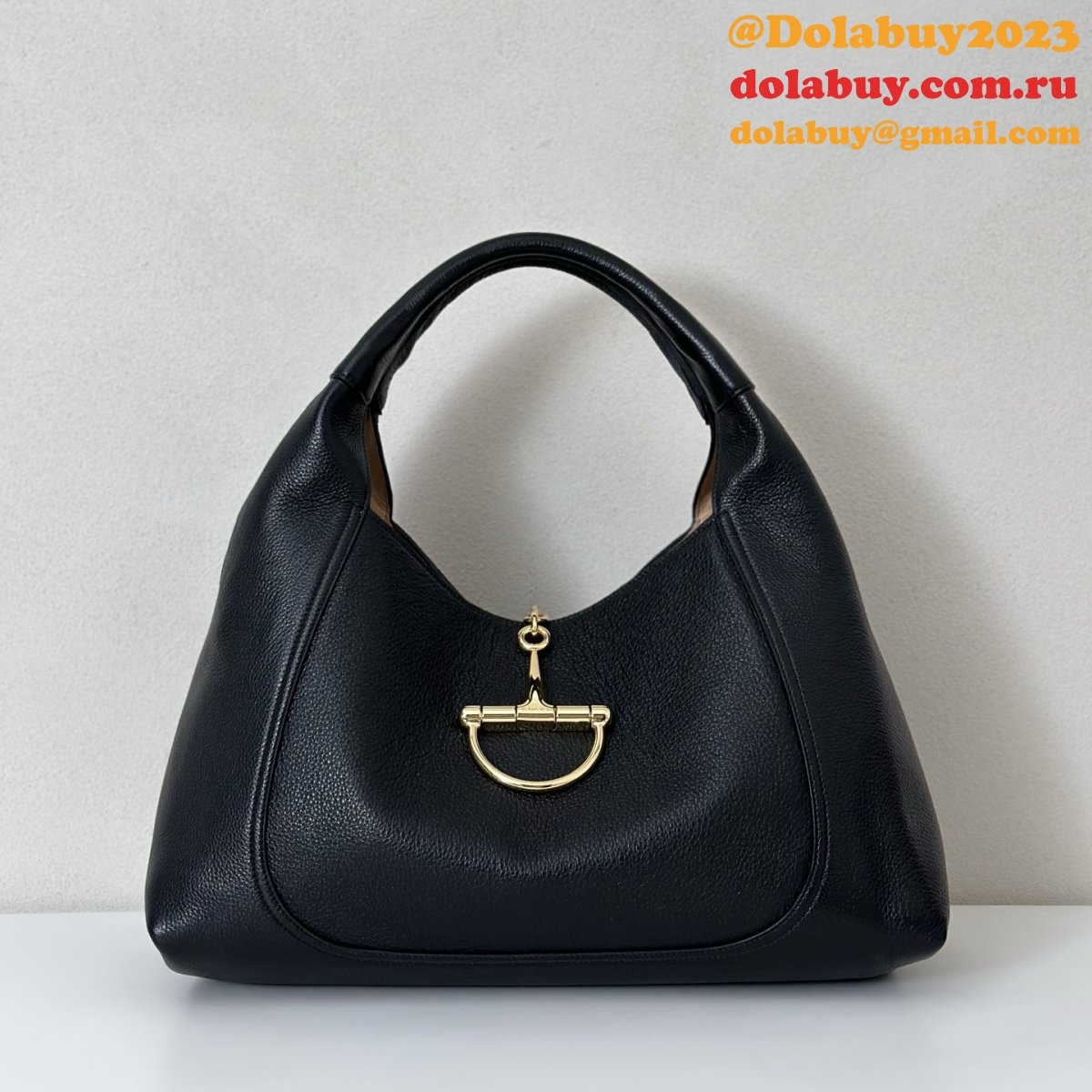 G*u*i softbit maxi shoulder black 837466 copy bag