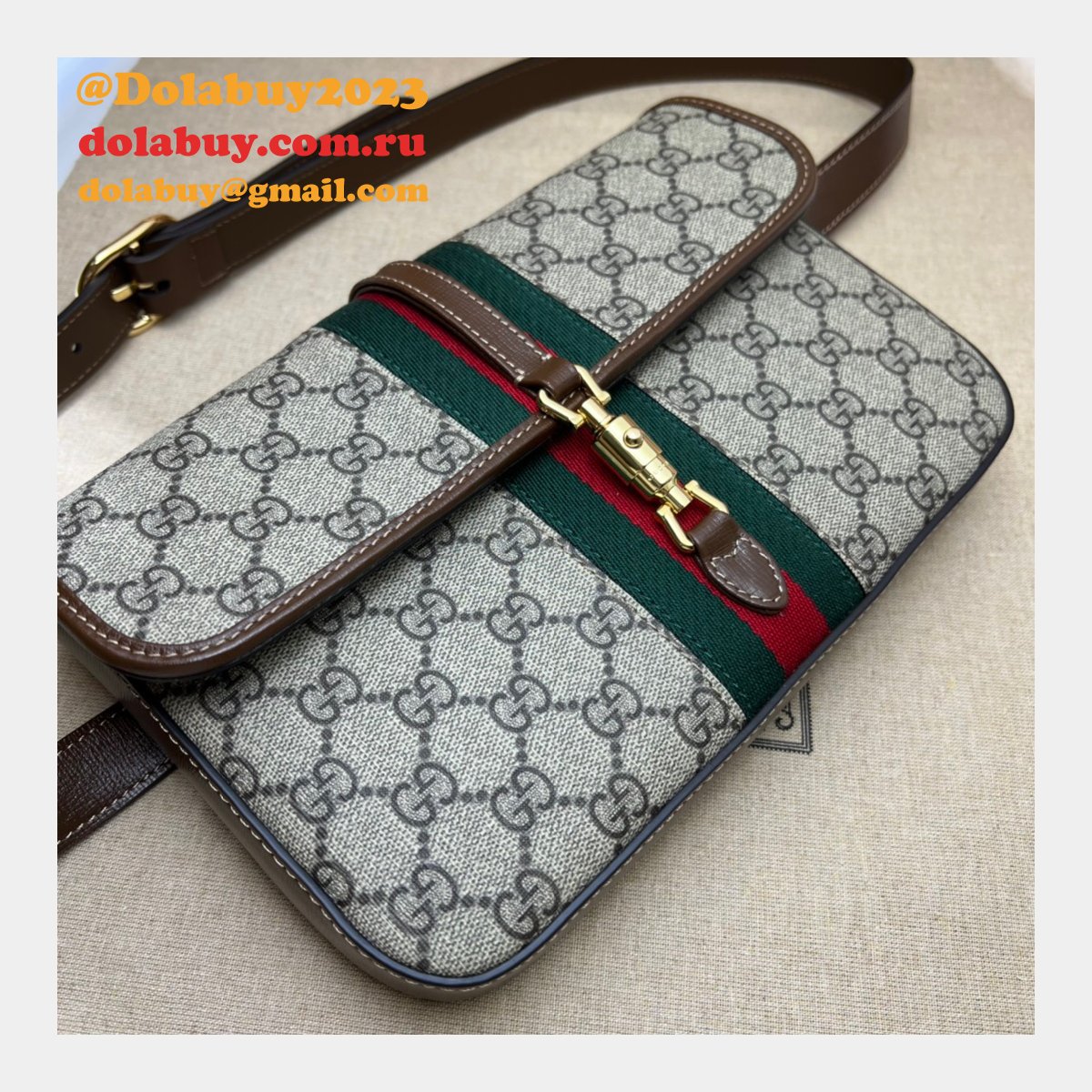 G*u*i high quality replica 699930 jackie 1961 belt bag