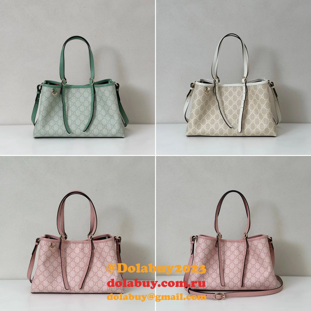 G*u*i inspired gg emblem small tote shoulder 815214 bag