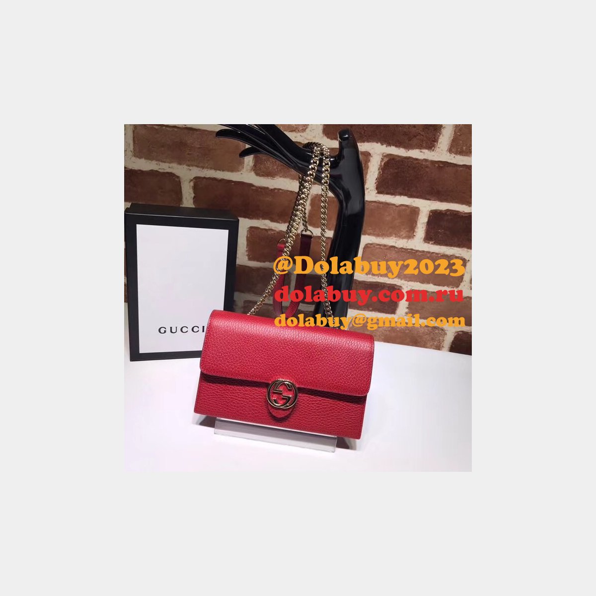 cheap G*u*i 510314 leather interlocking gg 510314 crossbody