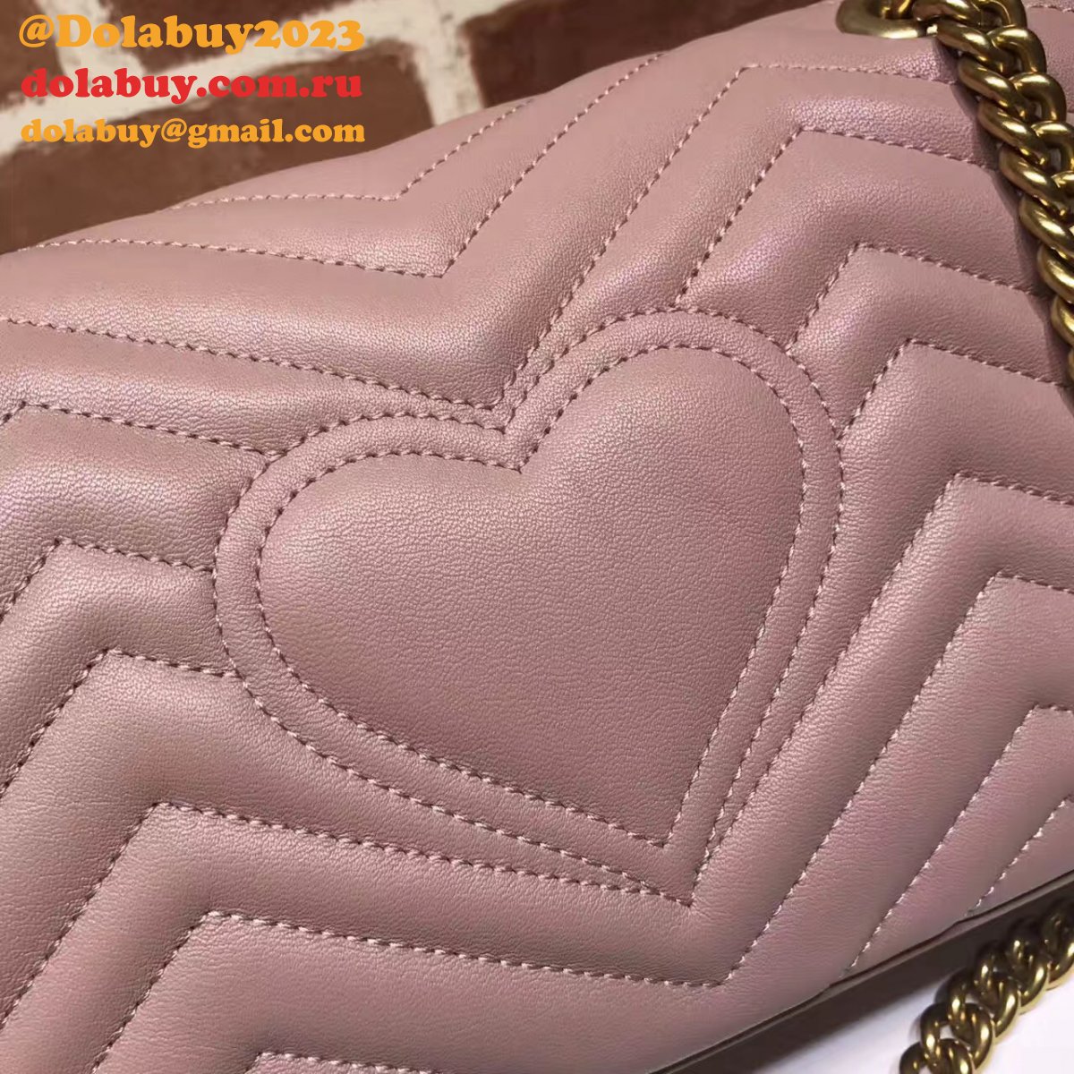 G*u*i gg marmont replica 443497 ladies shoulder bag