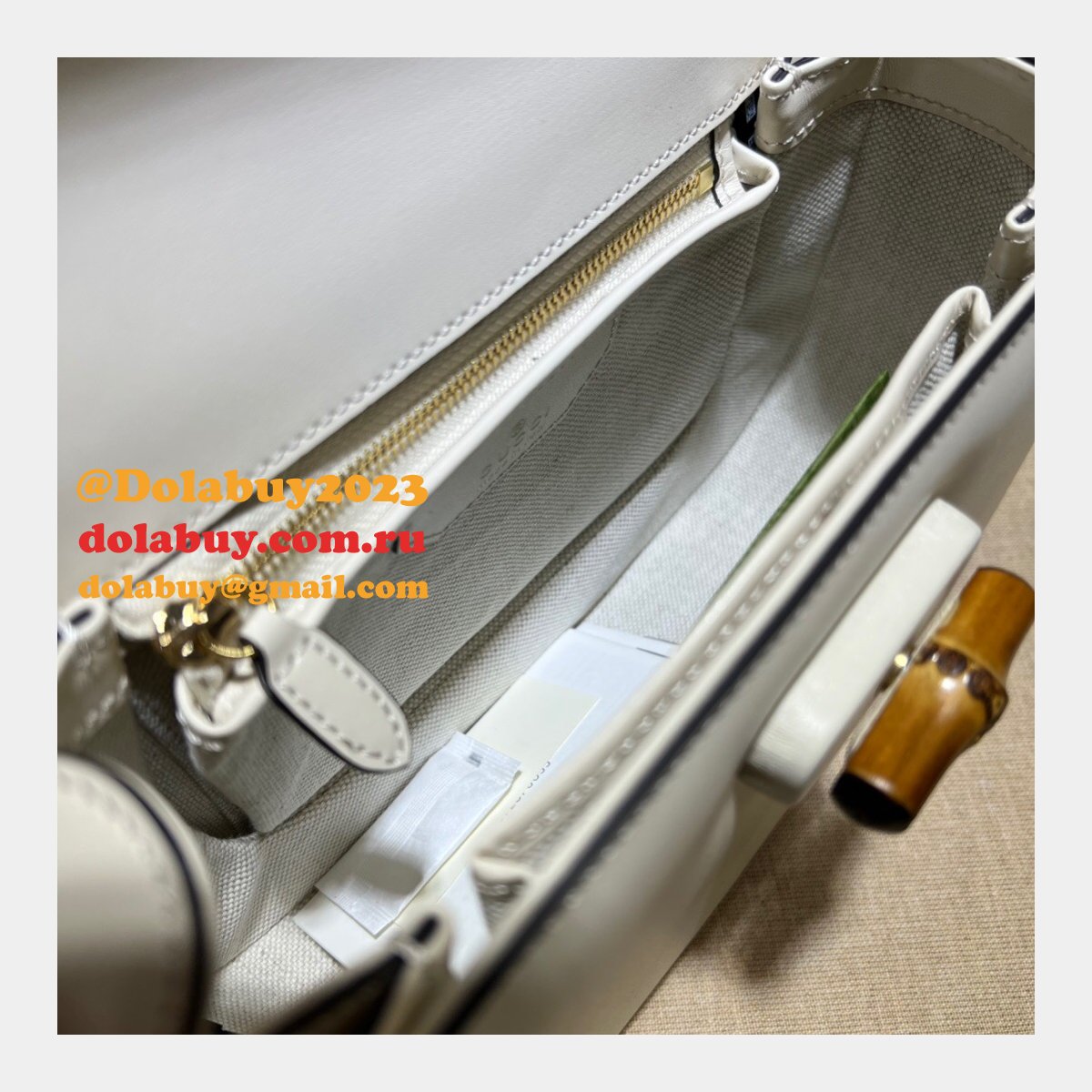 top quality G*u*i bamboo 1947 small top handle bag #675797