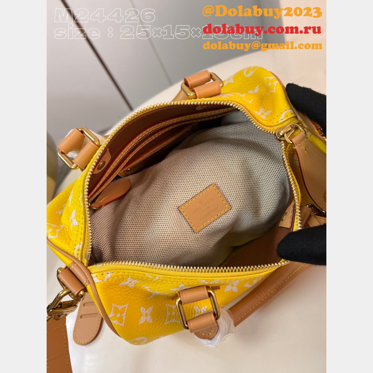 Speedy P9 Bandoulière 25 Autres Cuirs M24423 Knockoff Shop Louis Vuitton Bag