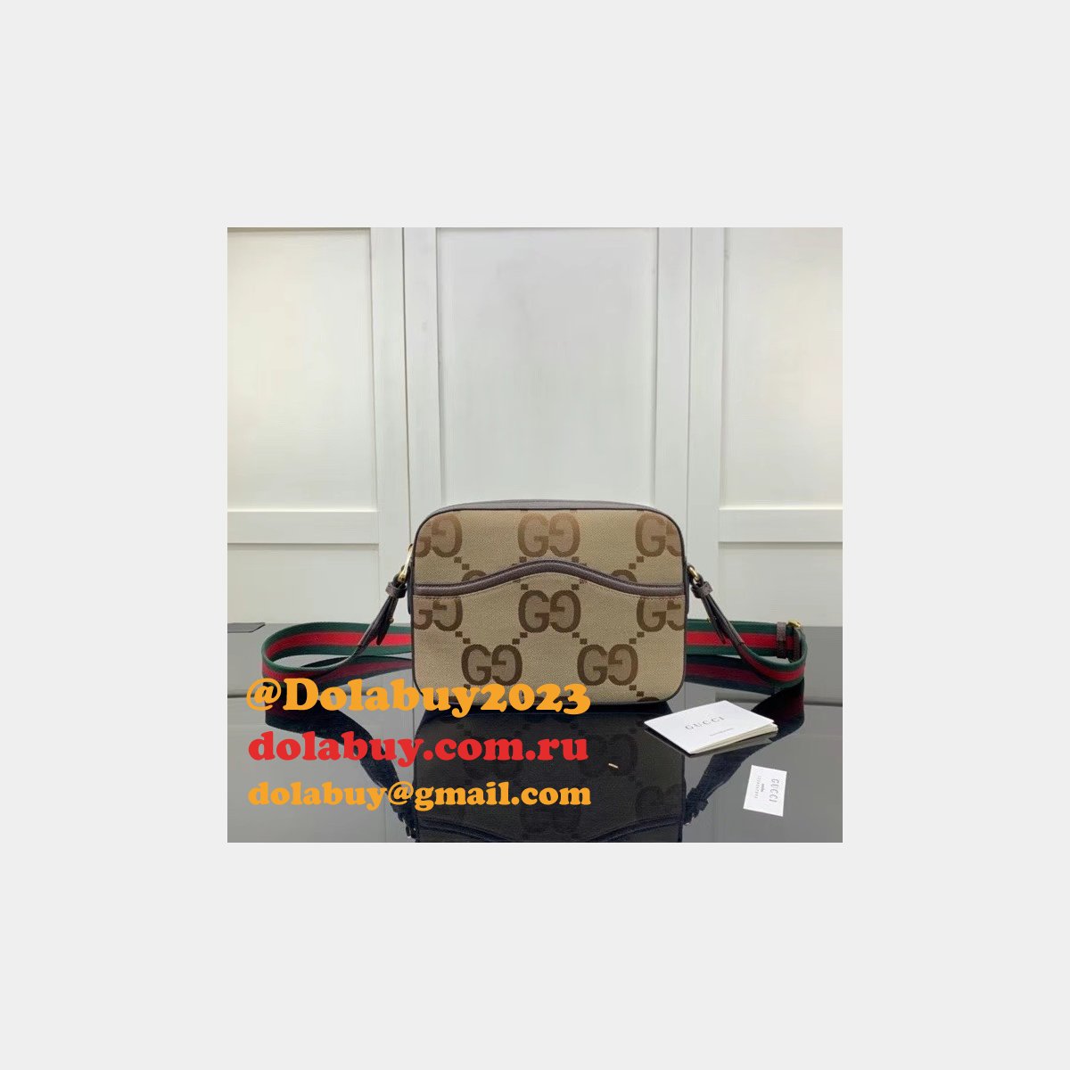 luxury G*u*i replica 675891 jumbo gg messenger bag