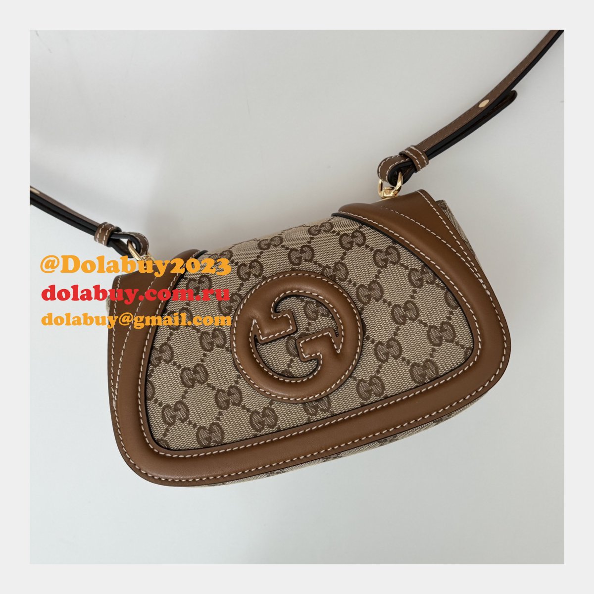G*u*i fashion blondie 815700 shoulder top quality fake bag