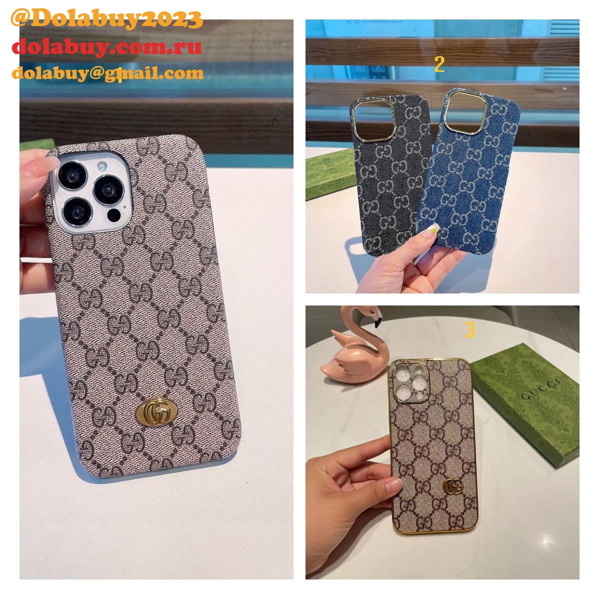 fake G*u*i case designer mobile 12/13/14 pro max phone cases