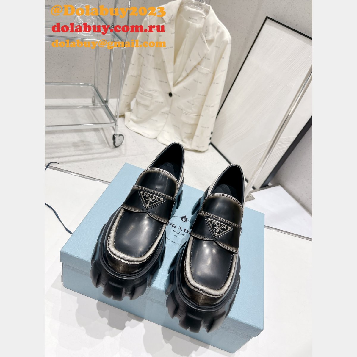 wholesale replica Pra*a fashion shoes