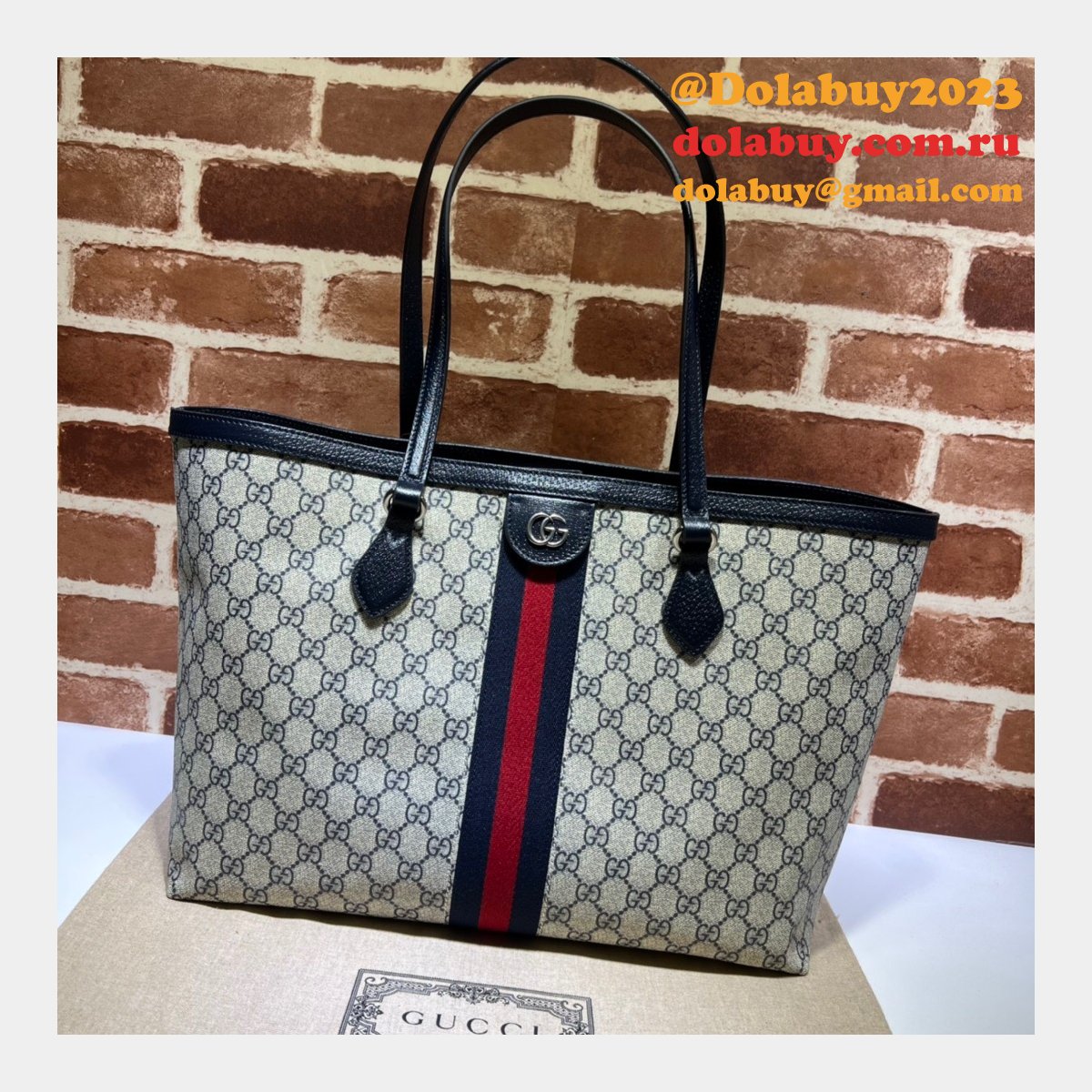 highest quality replica G*u*i ophidia medium gg tote 631685 bag for sale