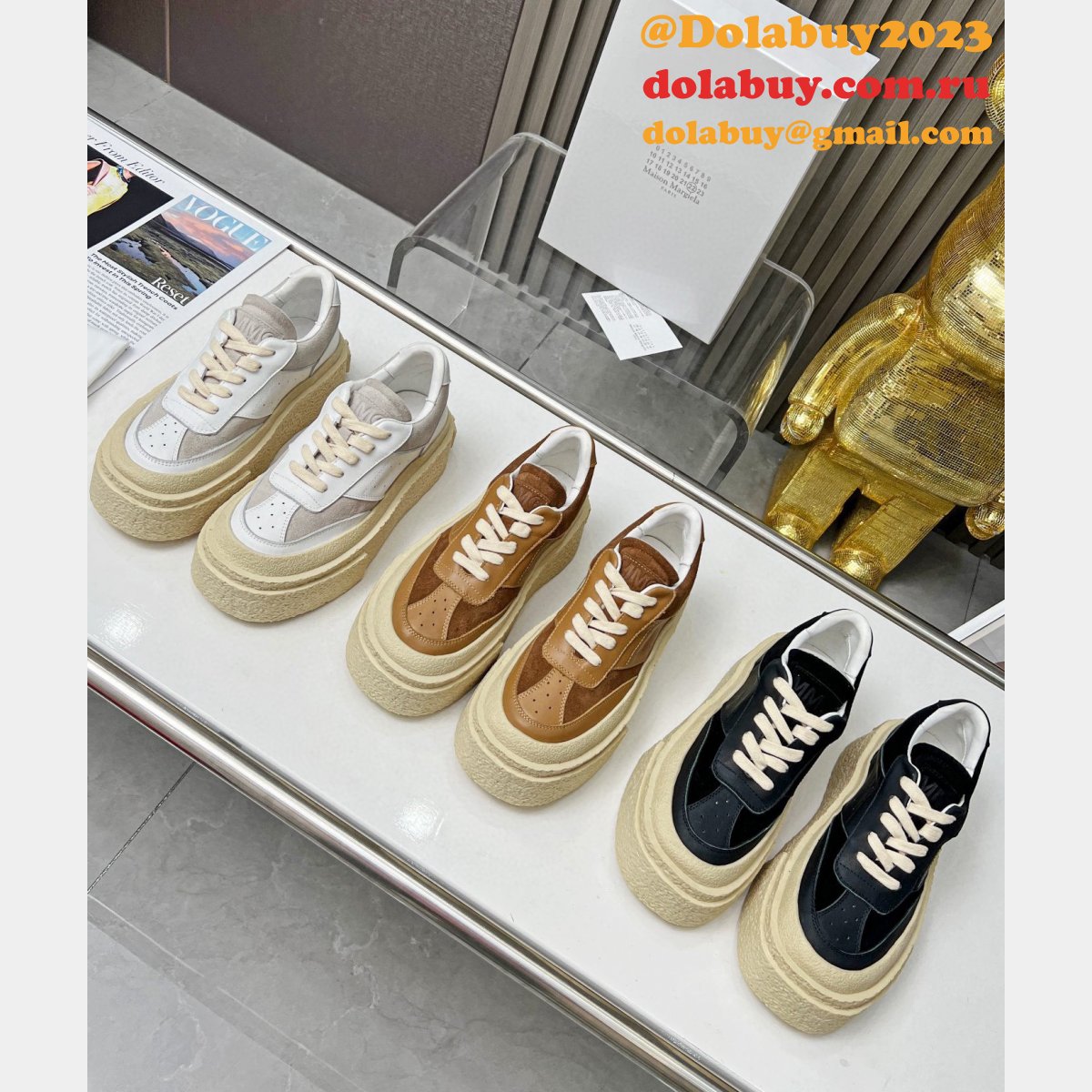 replica ma*s*n Ma*i*la perfect sneakers men/women online sale