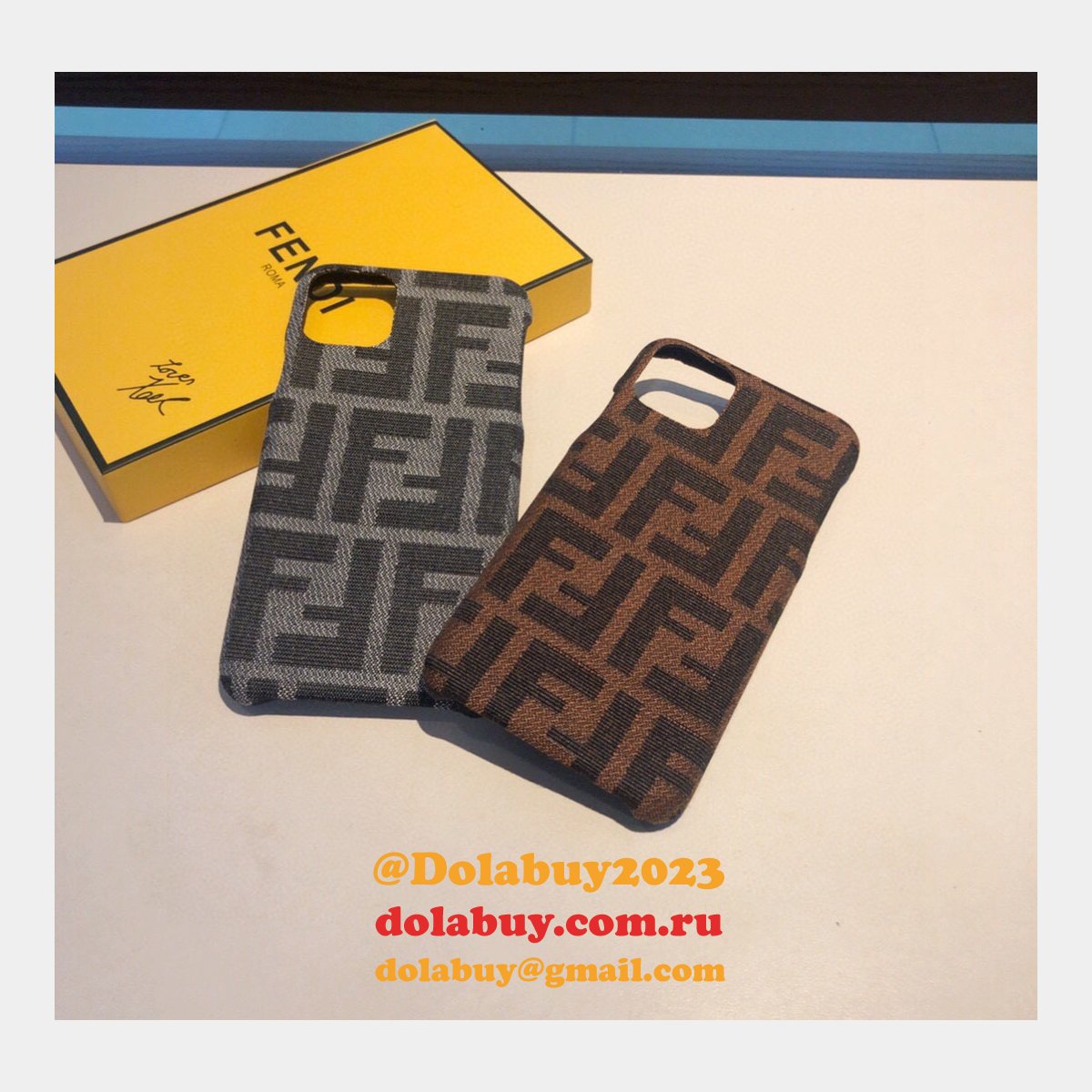 wholesale F**di iphone multicolour flip-cover cases & covers