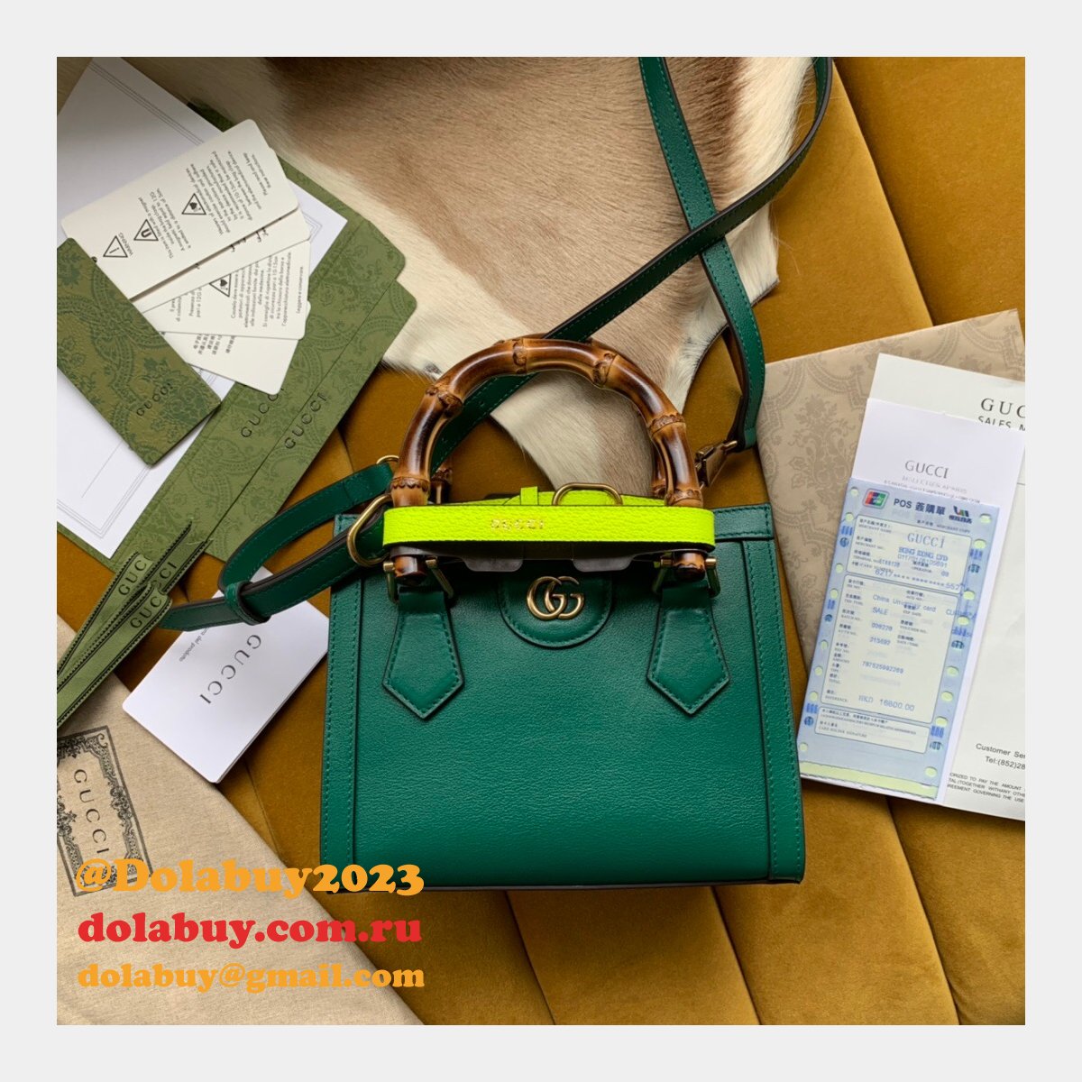 top quality replica G*u*i diana mini tote 655661 bag