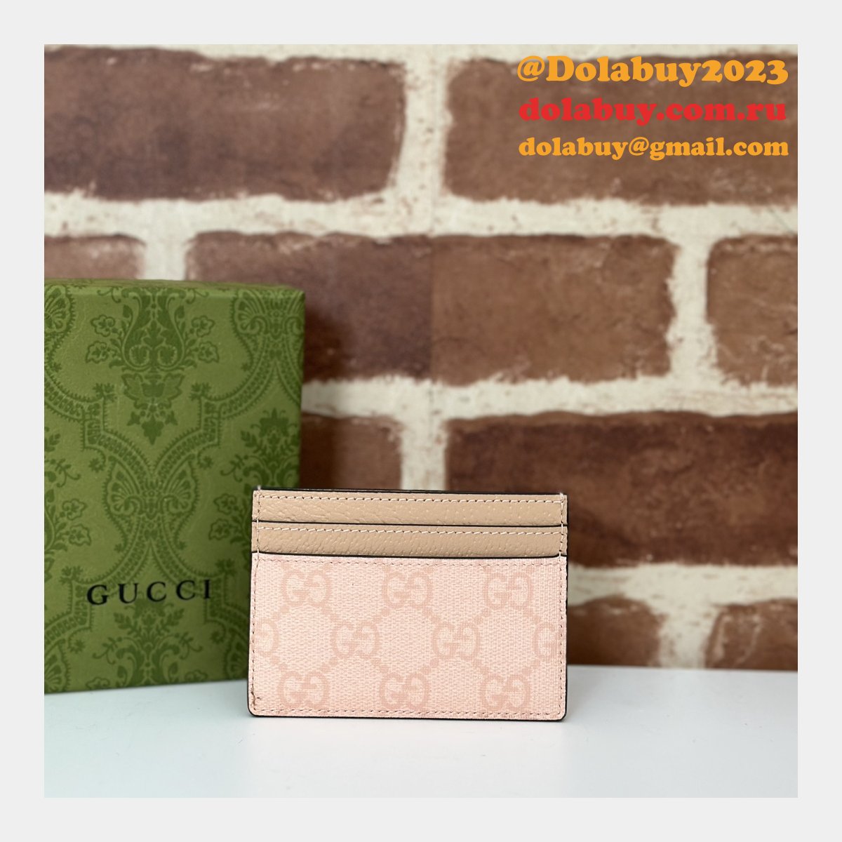 gg supreme ophidia duplicate card case 523159 inspired G*u*i bag