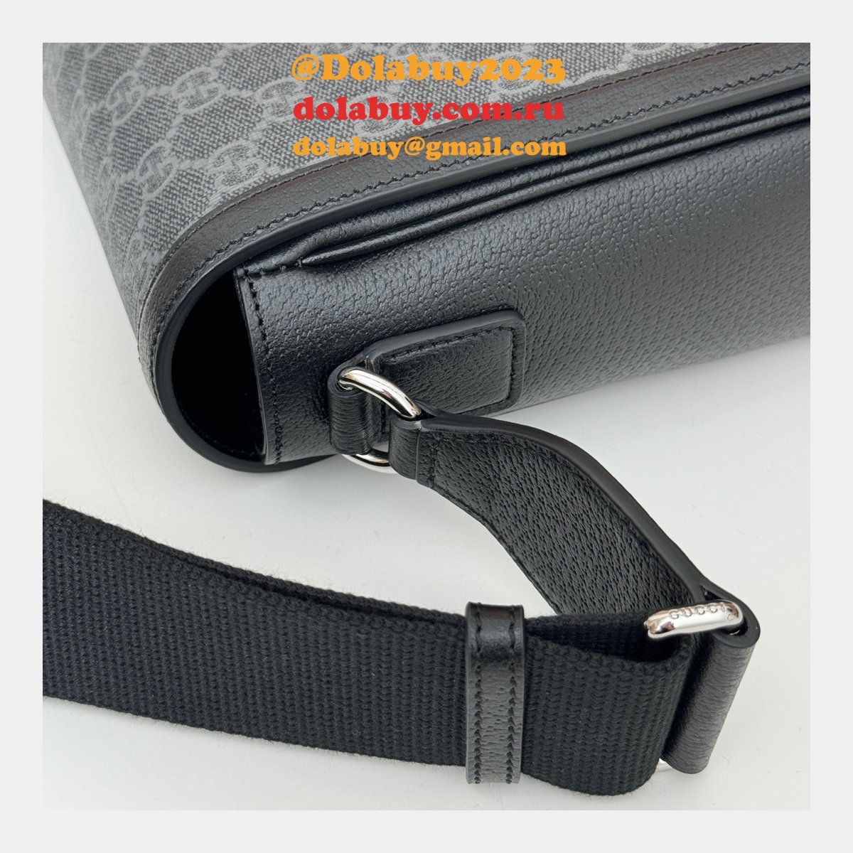 best G*u*i black medium gg crossbody 795459 7 star inspired bag