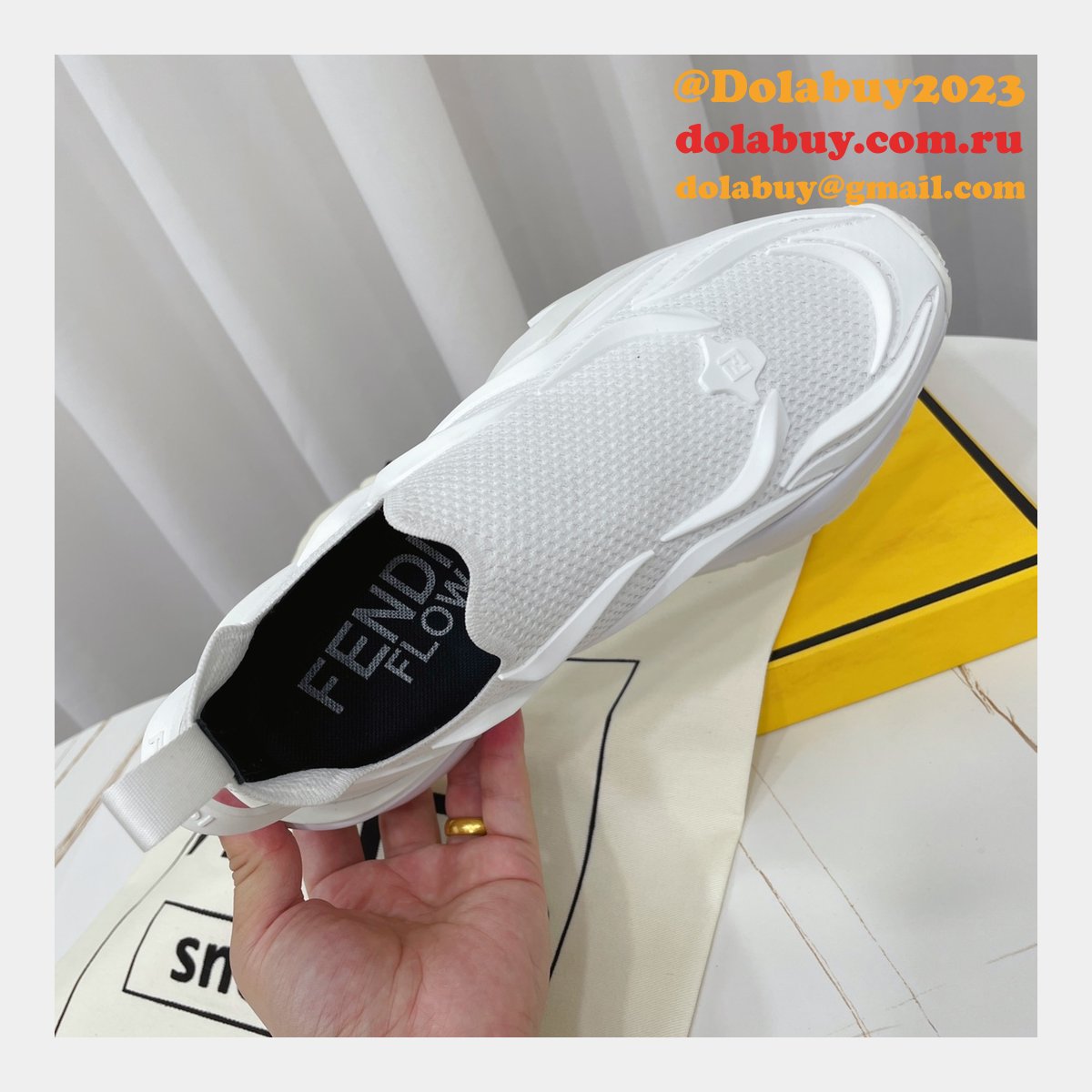 is a replica flow F**di of a shoe fake tpu