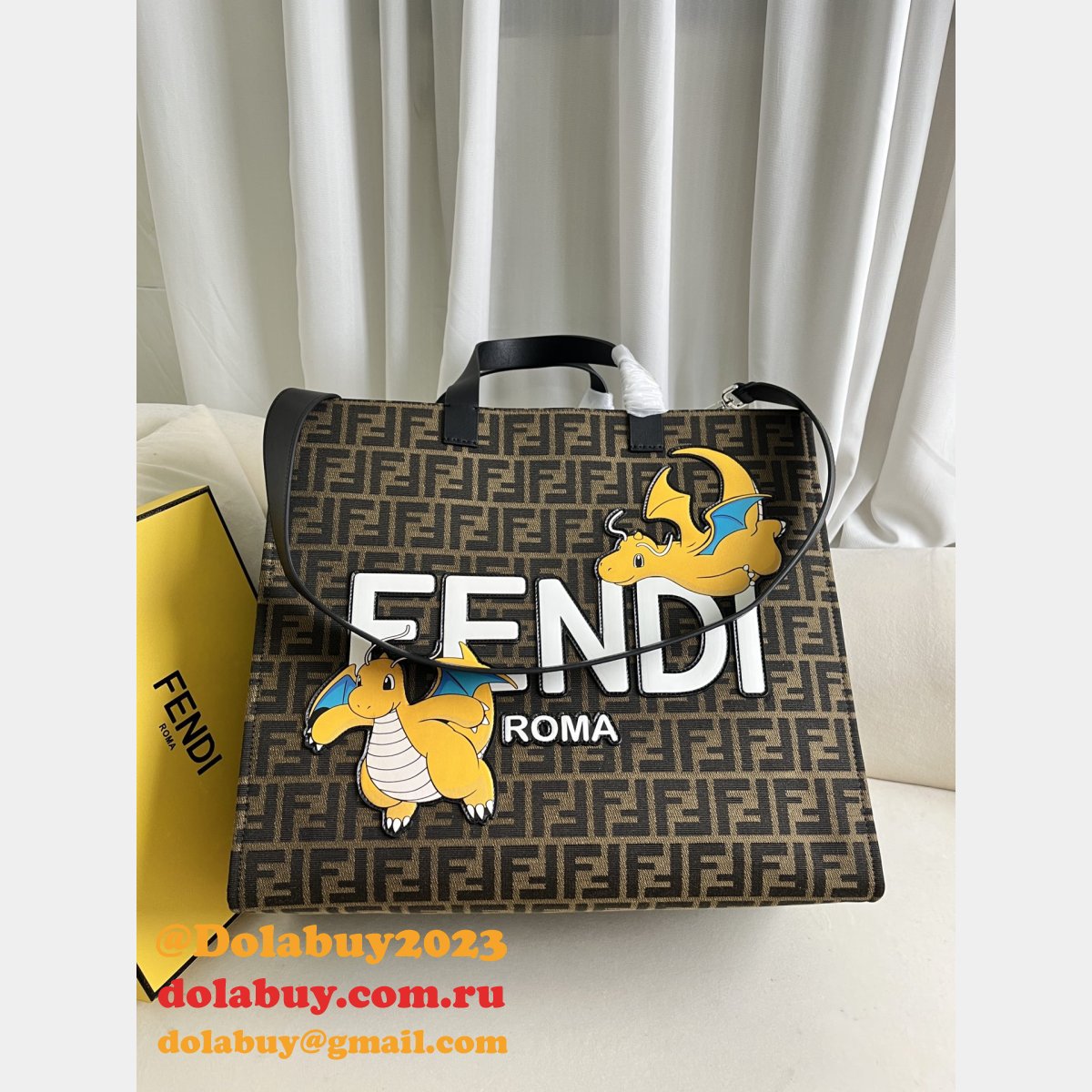 high quality F**di 8095 big tote bag